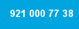 921 000 77 38 921 000 77 38